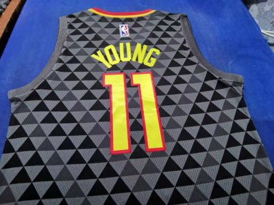 Atlanta Hawks - Trae Young Black / Grey - image 4