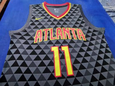Atlanta Hawks - Trae Young Black / Grey - image 3