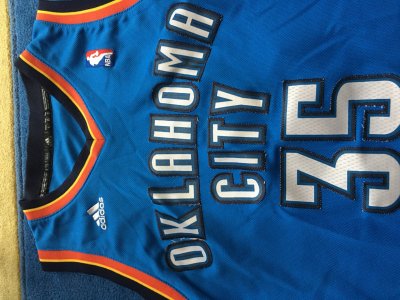 Oklahoma City 35 Kevin Durant basketball jersey  - image 3