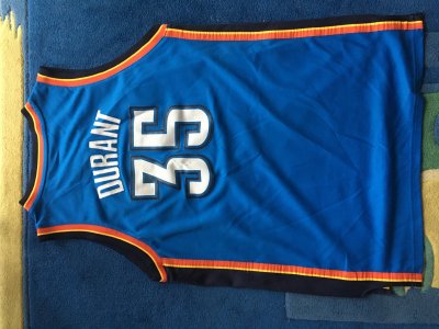 Oklahoma City 35 Kevin Durant basketball jersey  - image 5
