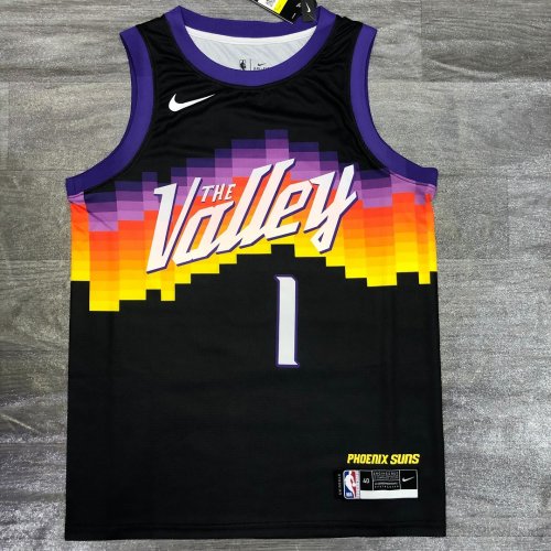 Buy NBA Suns 1 Devin Booker 2021 Finals Black City Edition Nike