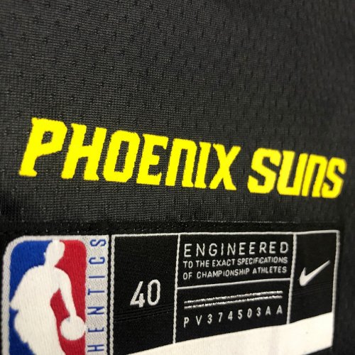 Phoenix Suns Devin Booker #1 Nike Black 2021 Swingman Jersey