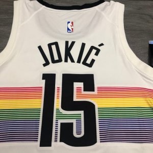 Denver Nuggets Nikola Jokic #15 - White - image 5