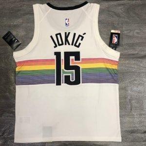 Denver Nuggets Nikola Jokic #15 - White - image 3