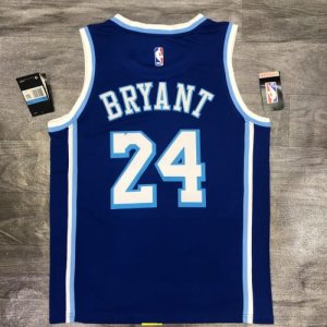 Los Angeles Lakers Kobe Bryant #24 Royal 2020 Jersey - Hardwood Classic - image 3