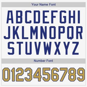 Custom White Old Gold-Royal Baseball Jersey - image 4