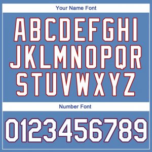 Custom Light Blue White-Red Authentic Throwback Rib-Knit Baseball Jersey Shirt