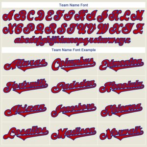 Custom Cream Red-Royal Authentic Throwback Rib-Knit Baseball Jersey Shirt - image 6
