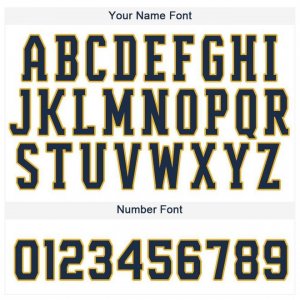 Custom White Royal Strip Navy-Gold Baseball Jersey - image 3