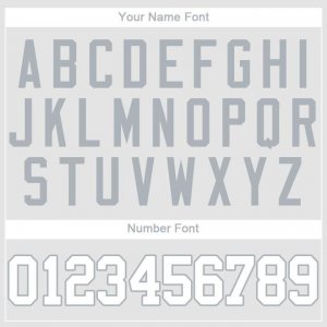 Custom White Gray Baseball Jersey - image 4