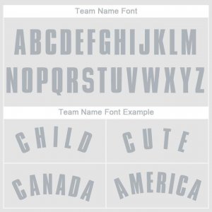 Custom White Gray Baseball Jersey - image 5