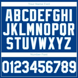Custom Royal White-Light Blue Baseball Jersey - image 3
