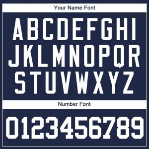 Custom Navy White Baseball Jersey - image 3