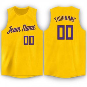 Custom Round Neck Basketball Jersey - image 3