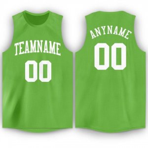 Custom Hunter Green White Round Neck Basketball Jersey - image 5