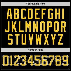 Custom Black Gold-White Round Neck Rib-Knit Basketball Jersey - image 5