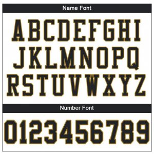 Custom White Black-Old Gold Mesh Authentic Football Jersey - image 5