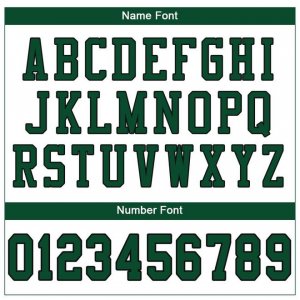 Custom White Gotham Green-Black Mesh Authentic Football Jersey - image 5