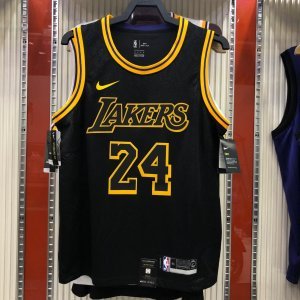 Kobe Bryant Los Angeles Lakers - Black Swingman #24