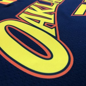Golden State Warriors James Wiseman #33 Nike Navy 2020-2021 Swingman Jersey - City Edition - image 3
