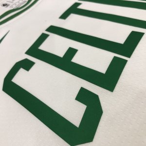 Boston Celtics Jayson Tatum No.0 White Swingman Jersey - Icon Edition - image 5