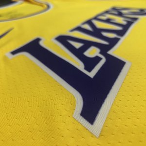 LeBron James No.23 Gold 2020-2021 Swingman Jersey - image 10