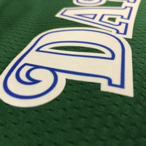 Dallas Mavericks Luka Doncic #77 Green Hardwood Classics 2020-2021 Jersey - Classic Edition