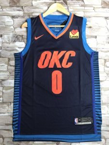 Russell Westbrook - Oklahoma City Thunder *dark blue*