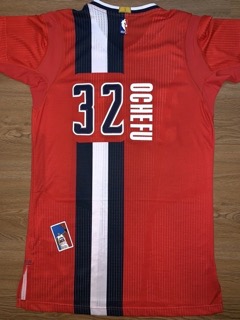 Lot of 4 Daniel Ochefu Washington Wizards Game Issued Worn Used Procut Jerseys - image 11