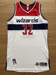 Lot of 4 Daniel Ochefu Washington Wizards Game Issued Worn Used Procut Jerseys - image 12