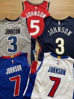 Stanley Johnson Toronto Raptors Game Worn Used GU NBA Jersey Nike MGG NBA Japan - image 8
