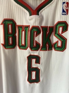 Andrew Bogut Milwaukee Bucks 2011 Game Worn Used Jersey COA Adidas size 3XL - image 5