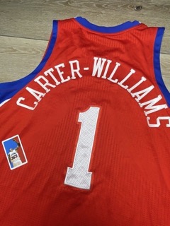 Michael Carter-Williams MCW Size L+2 76ers Game Issued Jersey Adidas Rev30 2014 - image 3