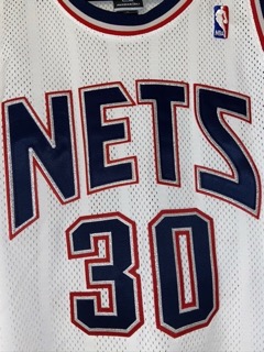 RIP Cliff Robinson Size 44 Large New Jersey Nets Reebok Authentic Jersey Auto'd - image 3