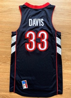 Antonio Davis Toronto Raptors Authentic Nike Vintage Jersey Mens Size 40 Medium - image 4