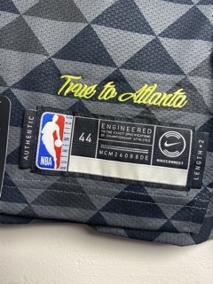 John Collins Atlanta Hawks Authentic Jersey Size 44 Medium NWT Icon Nike NBA ATL - image 4