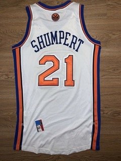 Iman Shumpert NY Knicks Adidas Rev30 Twill Authentic NBA Jersey Mens size M+2
