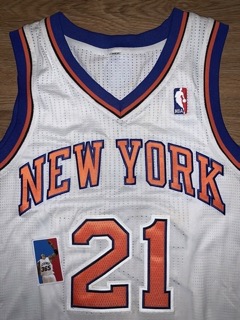Iman Shumpert NY Knicks Adidas Rev30 Twill Authentic NBA Jersey Mens size M+2 - image 4
