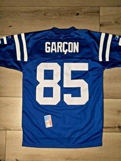 Pierre Garcon Indianapolis Colts NFL Football Jersey Stitched size M Reebok Men