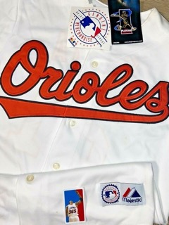 Sammy Sosa Baltimore Orioles Majestic MLB Jersey size M Medium Mens White Cubs - image 4
