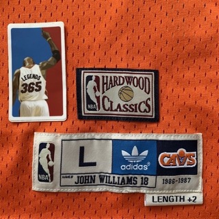 Hot Rod Williams Cleveland Cavs Adidas NBA Jersey Mens size Large NWT Swingman - image 3