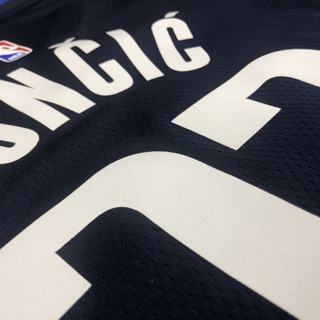 Dallas Mavericks Luka Doncic No.77 Jordan Brand Navy 202021 Swingman Jersey - image 8