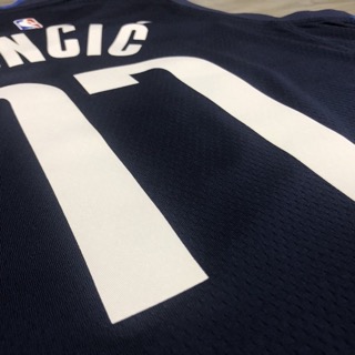 Dallas Mavericks Luka Doncic No.77 Jordan Brand Navy 202021 Swingman Jersey - image 7
