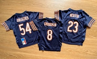Rex Grossman Chicago Bears Toddler Jersey NFL Reebok Football Blue Boys Size 2T - image 3