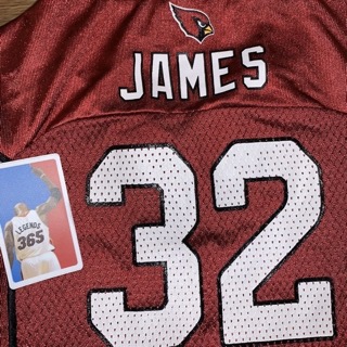 Edgerrin James Arizona Cardinals Reebok Toddler Jersey NFL Football 2T Infant 32 - image 3