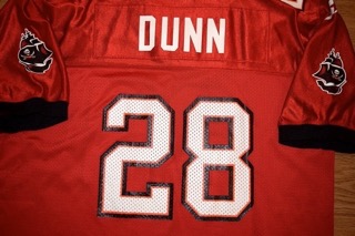 Warrick Dunn Size Youth XL 18-20 Tampa Bay Bucs NFL Football Jersey Buccaneers - image 3