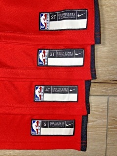 Russell Westbrook Houston Rockets toddler Jersey size 2T Nike Red Boys - image 4
