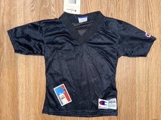 Oakland Raiders Blank Toddler Jersey size 2T NFL Football Champion Vintage NWT