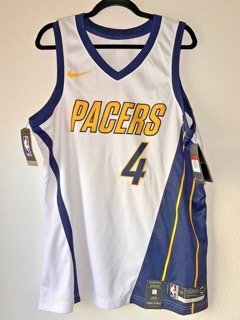 Victor Oladipo Indiana Pacers Swingman Jersey Size 48 L Mens Earned Nike NWT #4