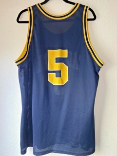 Jason Kidd Size 48 XL California Golden Bears Cal Basketball Ncaa Jersey Champion - image 3
